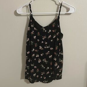 Ladies floral blouse tank top